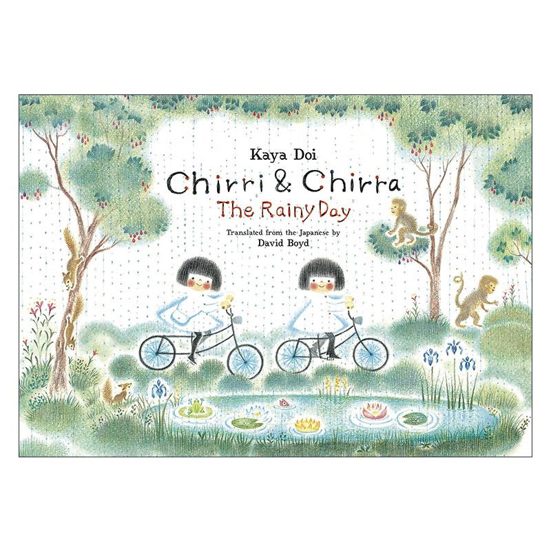 英文原版 Chirri & Chirra The Rainy Day 一起去雨天森林 叮铃和叮铃铃 儿童精装绘本 土井香弥 英文版 进口英语原版书籍