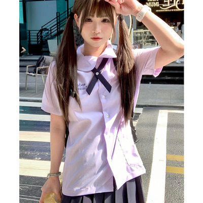 狗皮皮JK泰国泰式校服jk衬衫女夏