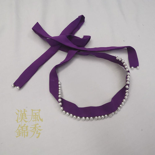 头带古画复原发带钉珍珠