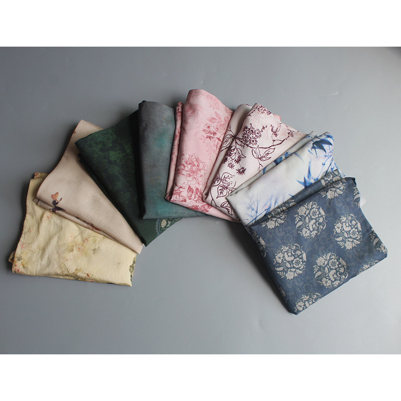 汉服吊带 复古团花纹水墨花改良日常宋抹内搭春夏带棉衬