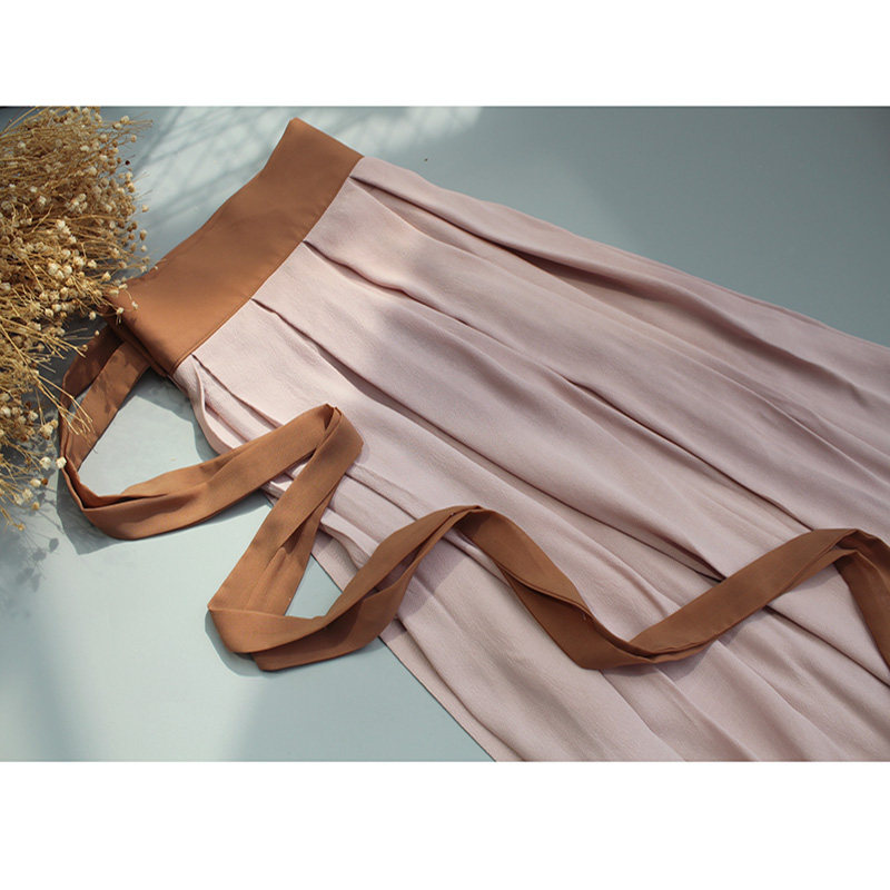 马师傅 燕麦肤 汉服宋制齐腰一片式褶裙 半身裙秋季限定 单层,女装/女士精品,汉服半身裙,淘宝优惠券,粉丝福利购,淘宝优惠卷