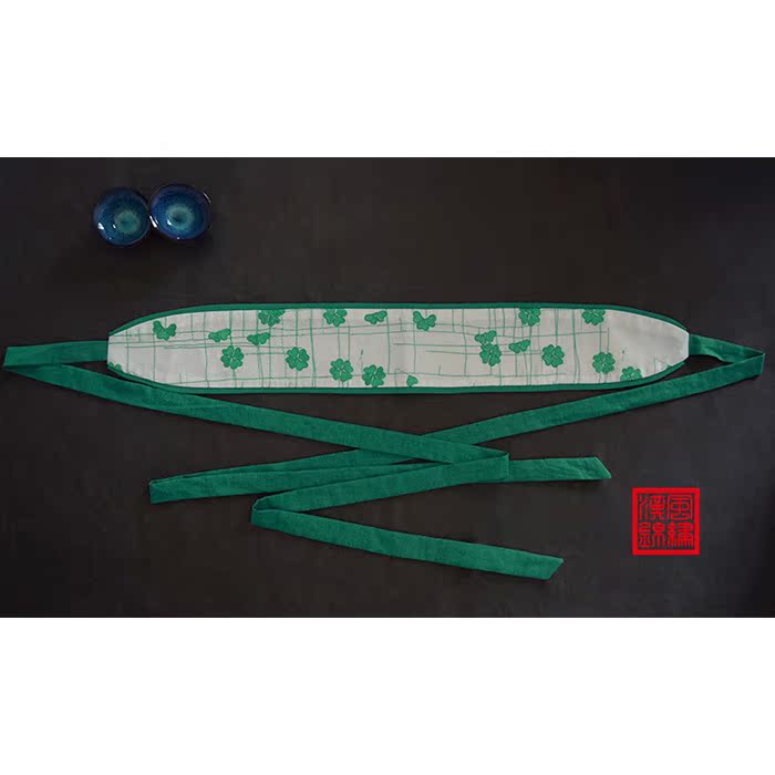 秋季新品 复古民族风四叶草绣花汉服腰封绑带装饰连衣裙女装腰带在类目 服饰配件/皮带/帽子/围巾, 腰带/皮带/腰链中 - 来自Buy2taobao.com提供专业的淘宝代购服务