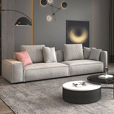 家居家装沙发科技布免洗意式轻奢