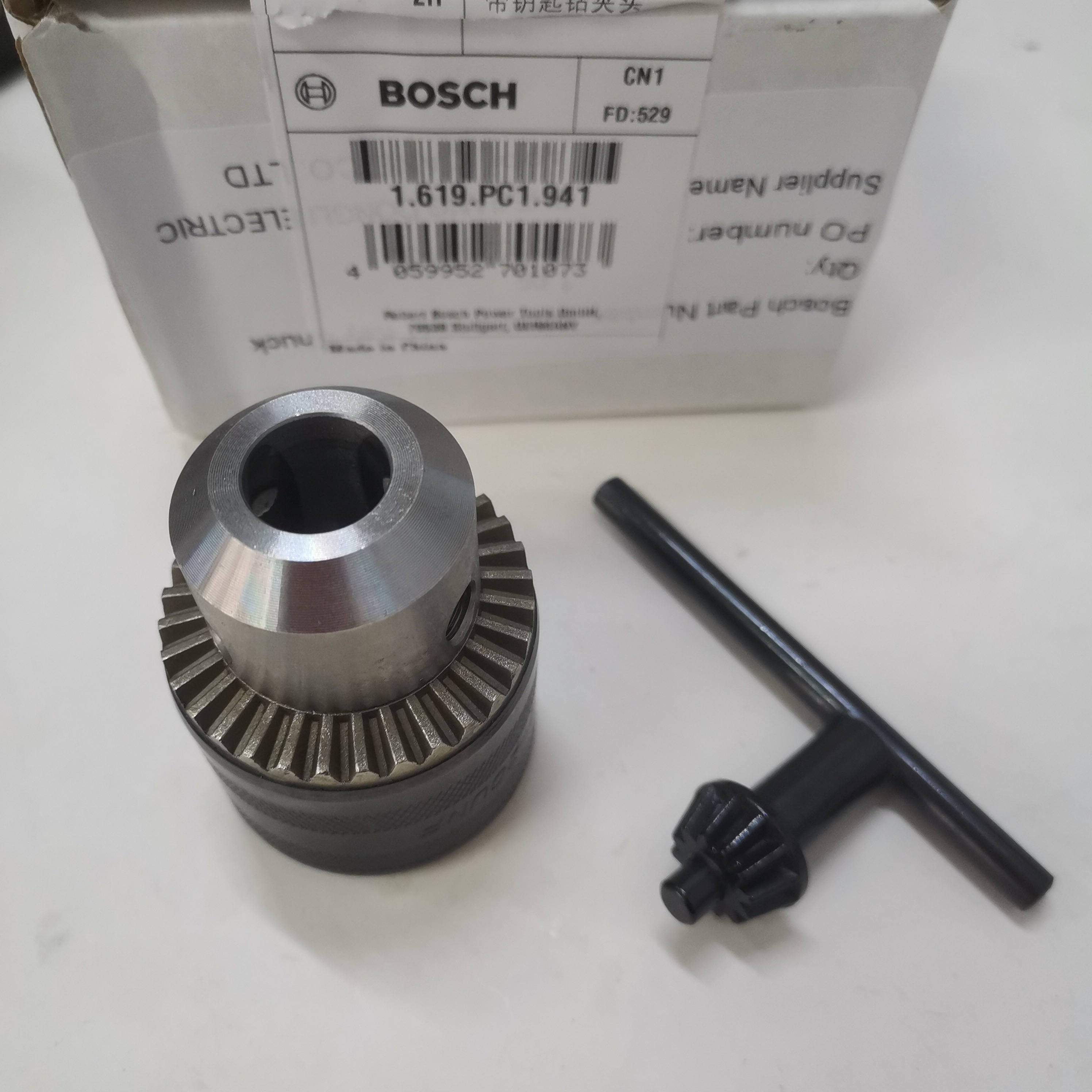 博世原装手电钻夹头TSB1300/GBM13RE/GSB550/GSB570/GSB600RE