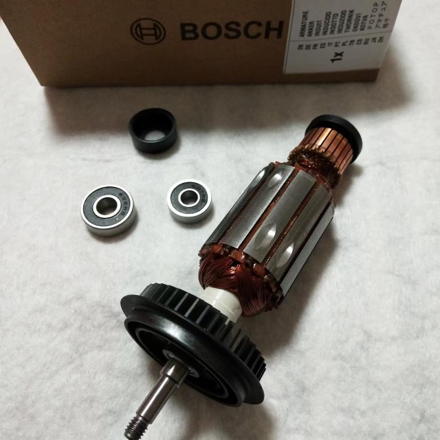博世角磨机转子TWS6600/6700/6600/GWS660/670/6-100/S/E/125马达