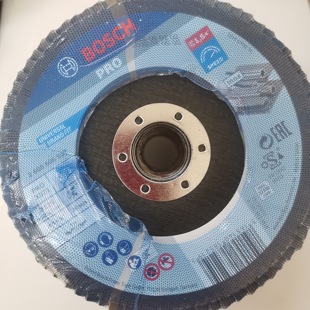博世专业级金属打磨千叶片125mm百叶片角磨机打磨金属除锈抛光轮