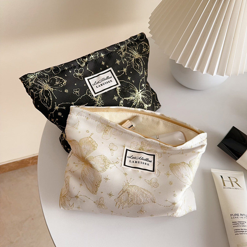 原创刺绣中国风高颜值便携化妆包气质化妆品收纳整理袋旅行大容量,收纳整理,化妆包,淘宝优惠券,粉丝福利购,淘宝优惠卷