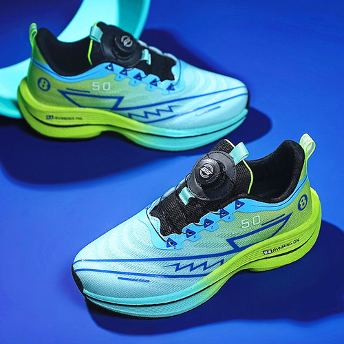 赤兔8pro旋转扣碳板跑鞋男超轻儿童青少年透气初中生减震体考运动