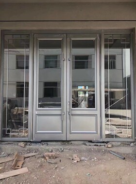 徐州肯德基门厂家店铺门高档商铺门铝合金玻璃门地弹簧门全国发货