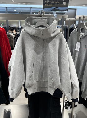 UR国内代购2026春季女装运动休闲女装连帽拉链宽松外套UYY160003