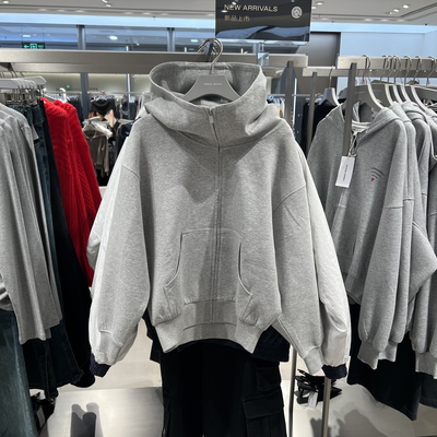 UR国内代购2026春季女装运动休闲女装连帽拉链宽松外套UYY160003