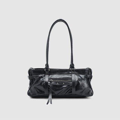 UR国内代购2026春季女士气质百搭通用潮流油蜡皮单肩包UAYB60034