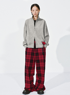 UR国内代购2026春季女装时髦潮流简约立领葫芦挂饰外套UYV160009