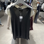 2025秋季 女装 简约休闲百搭纯色无袖 UR国内代购 针织衫 ULU950007