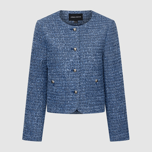 百搭气质优雅小香短款 女装 休闲外套UWM860024 2025冬季 UR国内代购