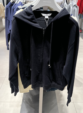 UR国内代购2026春季女装时髦潮流简约连帽抽绳宽松外套UYV160013