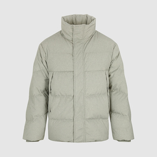 UR国内代购2025冬季男装时尚流光风休闲简约立领羽绒服UML150060