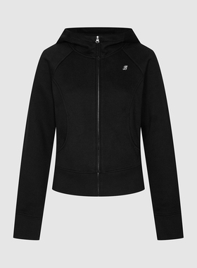 UR国内代购2025冬季女装简约基础运动风连帽短款外套UYB150003