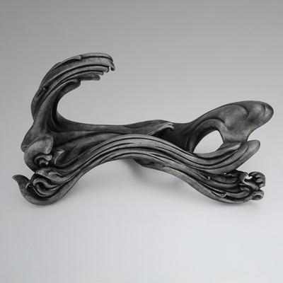 刀架剑架全金属海浪造型