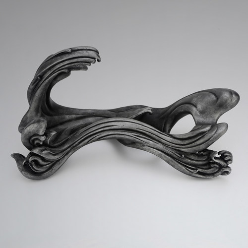 刀架剑架全金属海浪造型