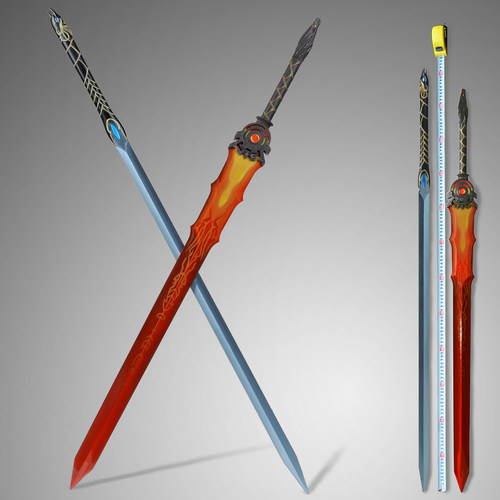 仙剑系列武器模型全金属材质