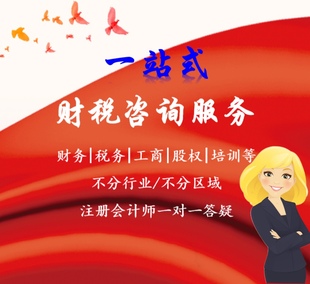 新公司法 工商 记账 财务咨询 税务咨询 财税服务等一站式服务