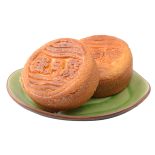 蛋月烧五仁月饼老式手工糕点豆沙馅蛋糕皮月饼传统中秋铁力发零食