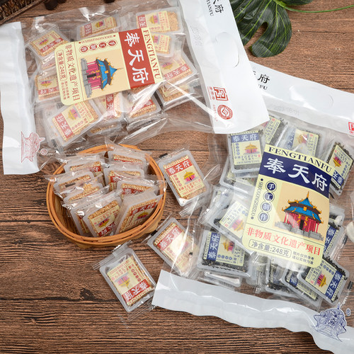 奉天府压片芝麻糖拉丝芝麻糖