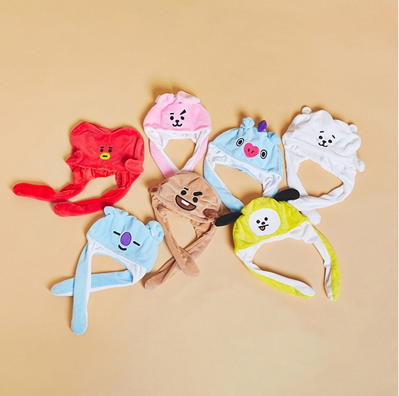 Korea Purchasing BTS Bombproof Youth Regiment Plush gasbag Ear cap BT21 Couple models Hatin the Accessories/Leather belt/Hat/Muffler , Hat  category - from Buy2taobao.com to provide professional Taobao agent buy service