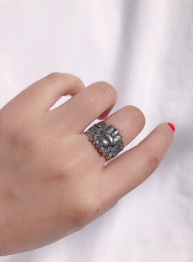 新款中国民族风古韵99凤凰足银