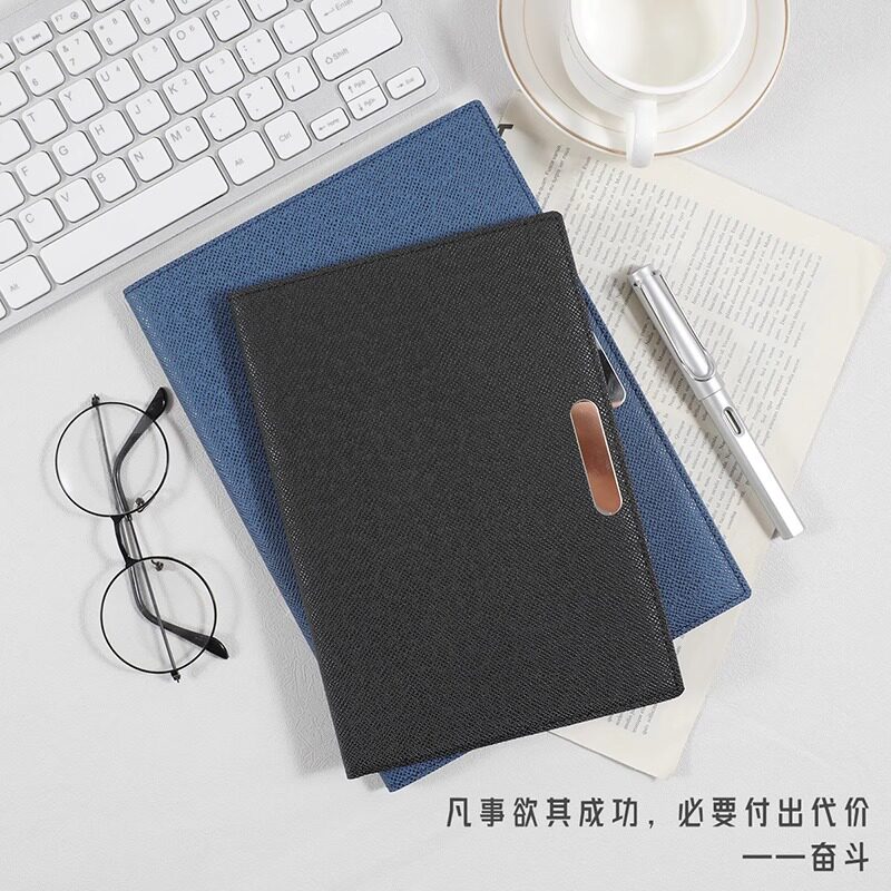 喜通加厚B5笔记本带字母索引本皮面A5商务送礼记录本定制可印LOGO