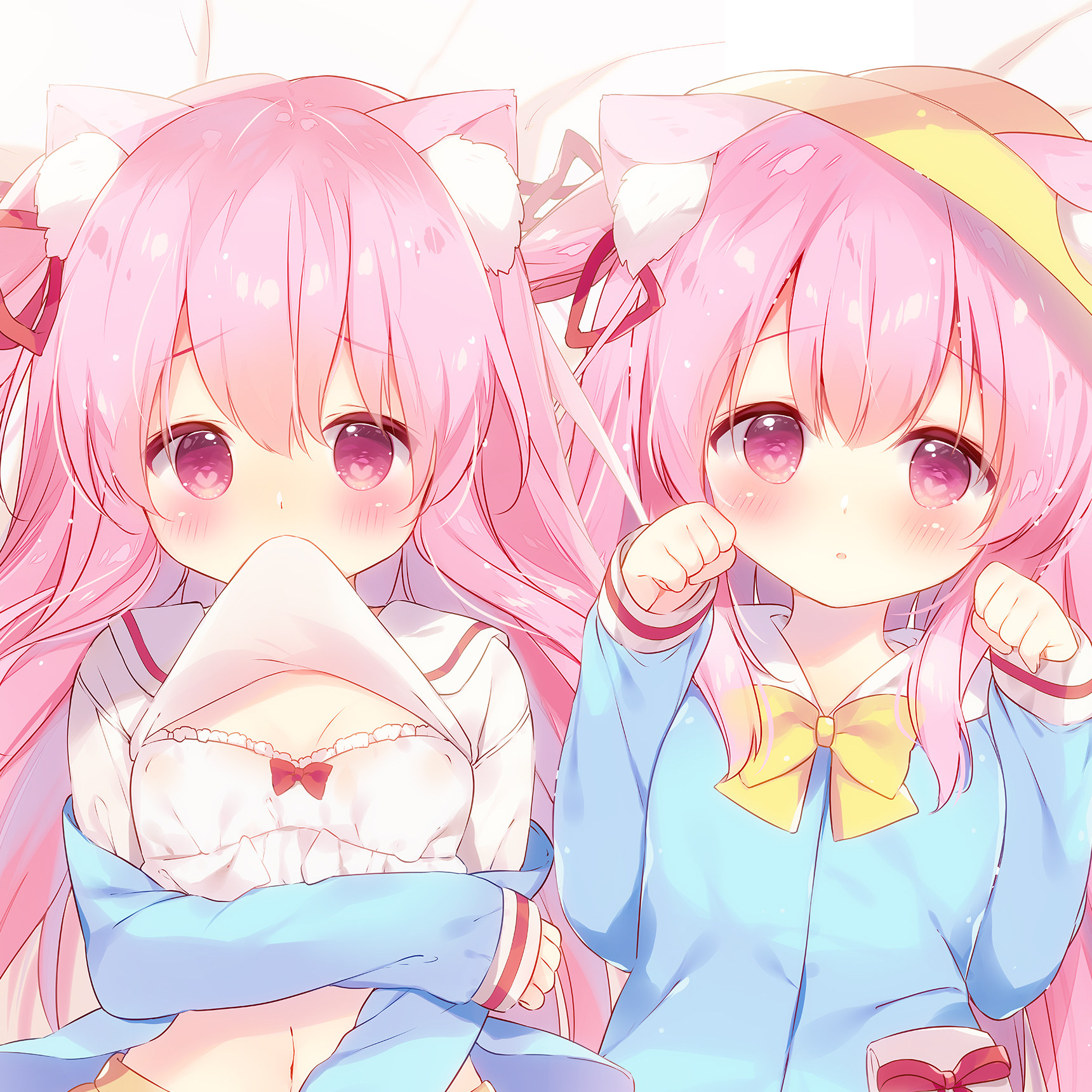 原创 碧蓝航线 如月 等身抱枕 舰娘猫耳萝莉动漫周边定制枕套礼物