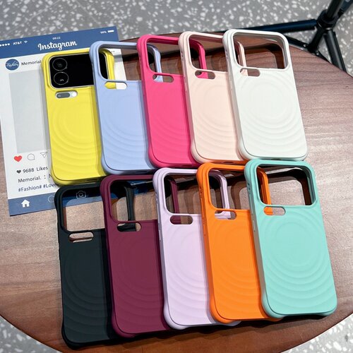 【不挡超广角】适用于小米17promax波漾磁吸液态硅胶小米17pro防摔17简约手机壳