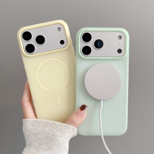 适用于小米17pro冰透磁吸液态硅胶防摔手机壳17promax简约保护套