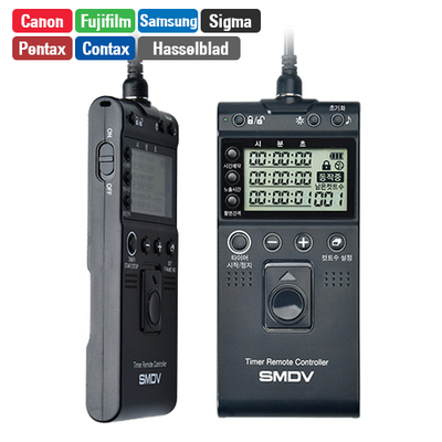 韩国SMDV艾尔法佳能EOS R5/6富士宾得 相机定时/延时遥控器快门线