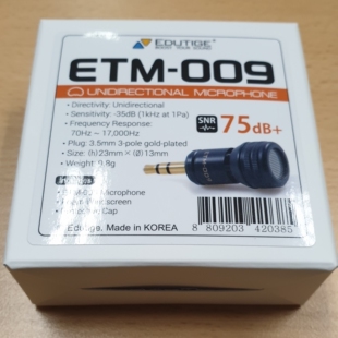 韩国EDUTIGE黑卡/ZV1/E10微单相机直播VLOG指向话筒麦克风ETM-009