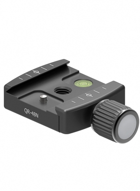 韩国Markins 新品QR-48Ns Q3i云台快装夹 承载板 旋钮夹板 短柄款