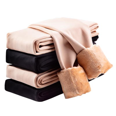 浪莎打底裤女秋冬加绒光腿裸感