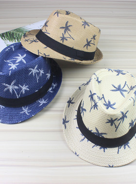 草帽郊游休闲通用夏卷边