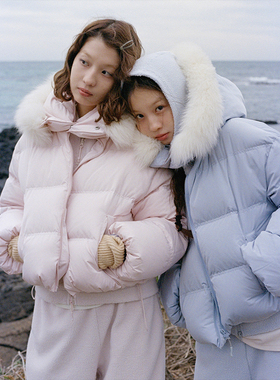 【现货】Botanique植物学“奶油泡芙”90白鸭绒可拆帽羽绒服