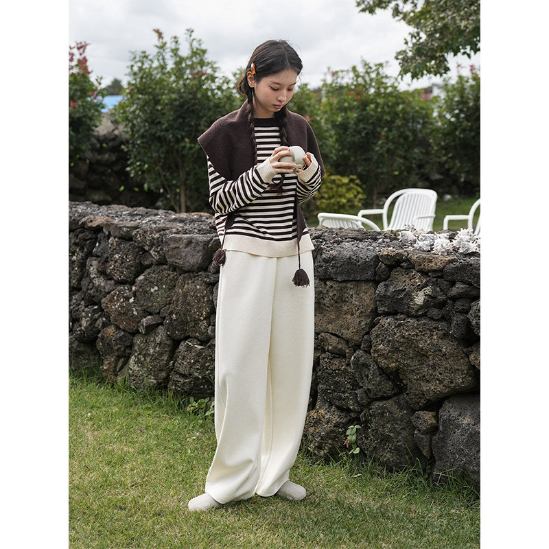 Botanique植物学“百搭公式”莱赛尔羊毛香蕉休闲裤