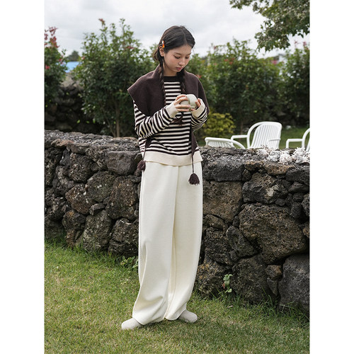 Botanique植物学“百搭公式”莱赛尔羊毛香蕉休闲裤