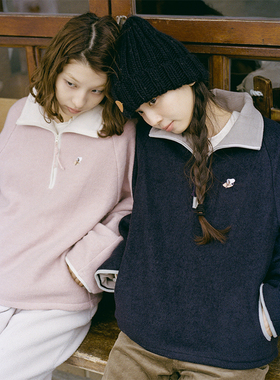 【现货】Botanique植物学“拿铁咖啡”羊毛桑蚕丝加厚绒里卫衣