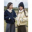 Botanique植物学 三防面料90白鸭绒拉贡羊毛羽绒服 济州岛冬日