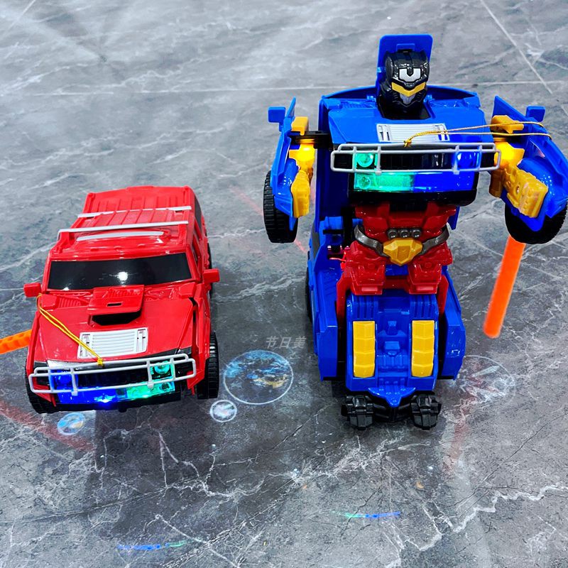 礼物电动警车手提灯笼抖音同款