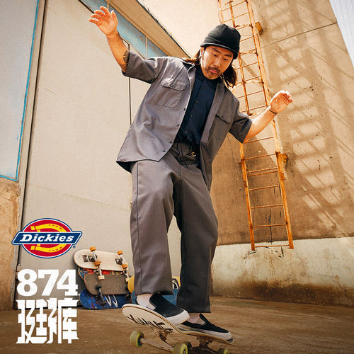 Dickies874工装裤美版男女同款 直筒休闲长裤 DK010609