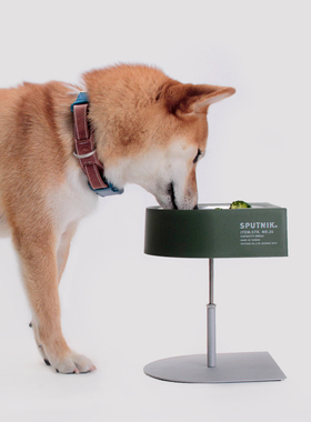 防蚁增高碗 SPUTNIK日潮机能风猫狗户外露营调节水碗食碗 Petisan