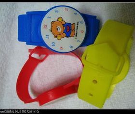 【story of eraser】台湾橡皮 小熊图案儿童手表造型橡皮擦