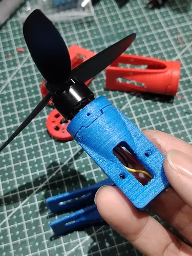 68手抛机1306、1804、1806电机机座航模专用 3D打印 自己设计使用