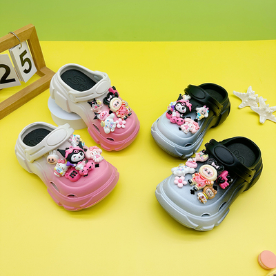 男童女童库洛米拉布布EVA洞洞鞋